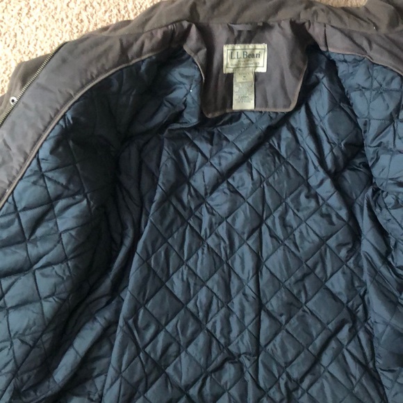 L.L. Bean Jackets & Coats Sale Ll Bean Waxed Canvas Down Jacket Womens Poshmark